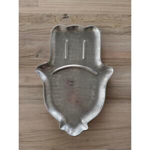 Paola NavOne Hamsa Hand Silver Como Aluminum Kitchen Dining Tray